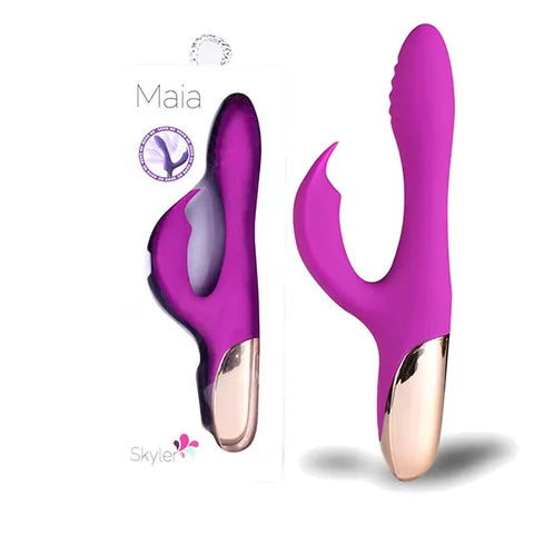 Skyler Rechargeable Bendable Rabbit Vibrator