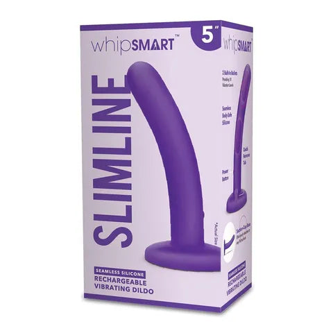 5'' Slimline Rechargeable Vibrating Dildo