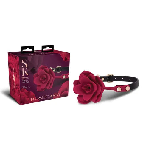 Rosegasm Bloom Silicone Gag
