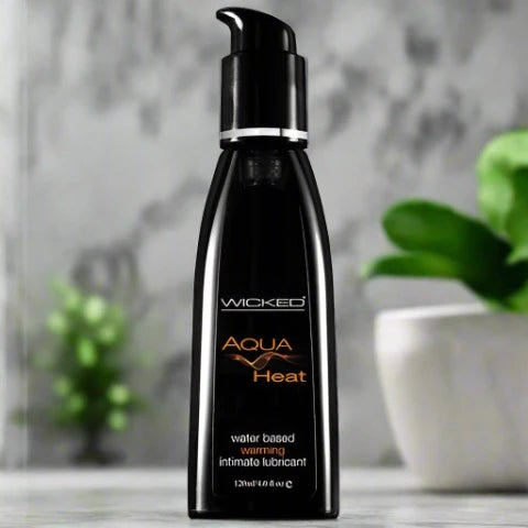 Wicked AQUA HEAT Water Based Warming Lube - 120ml