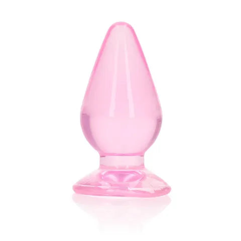 Realrock 9cm Crystal Clear Anal Plug