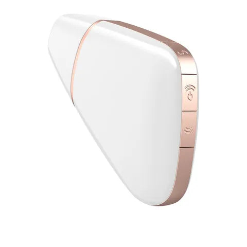 "Love Triangle" App Contolled Touch-Free USB-Rechargeable Clitoral Stimulator with Vibration