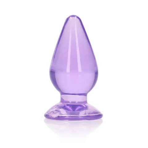 Realrock 9cm Crystal Clear Anal Plug