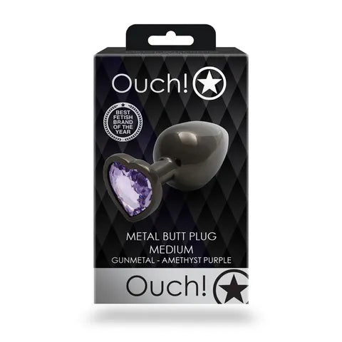 OUCH! Heart Gem Butt Plug