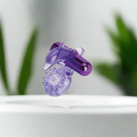 Bodywand Rechargeable Dolphin Ring with Clit Ticklers