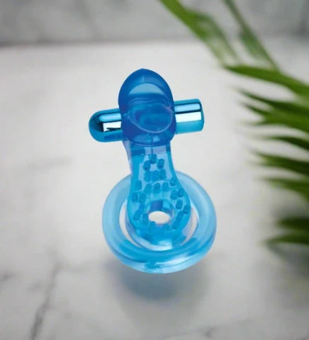 Bodywand Rechargeable Duo Ring with Clit Tickler