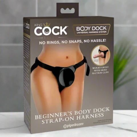 King Cock Elite Beginner's Body Dock Strap-On Harness