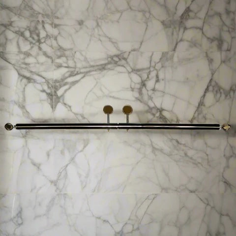 KinkLab Adj General Purpose Spreader Bar - Silver
