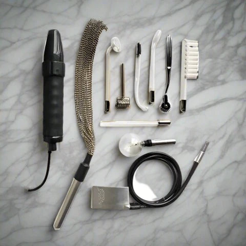 KinkLab Agent Noir Neon Wand Kit