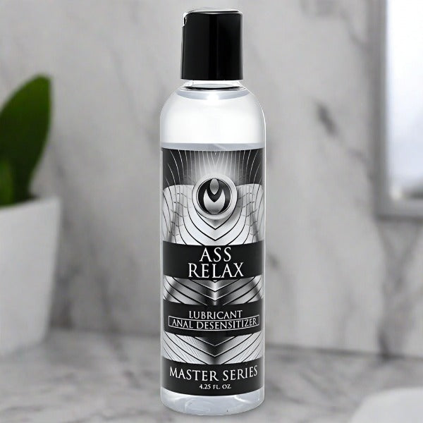 Master Series Ass Relax Desensitising Lube - 125ml