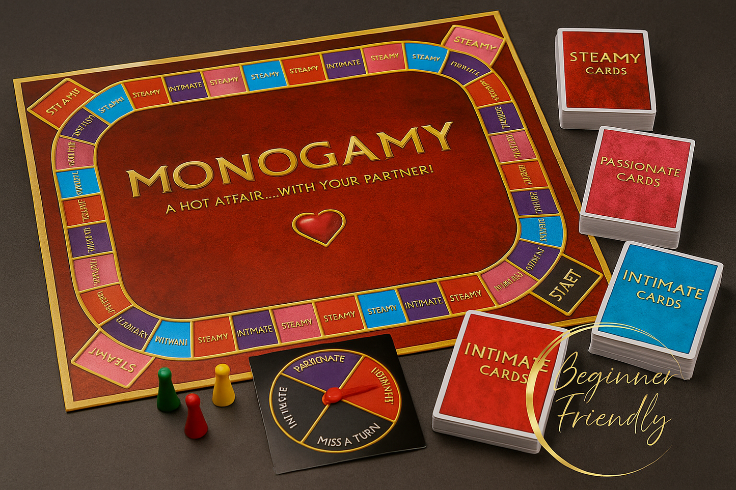 Monogamy A Hot Affair With Your Partner Adult Couples Board Game
