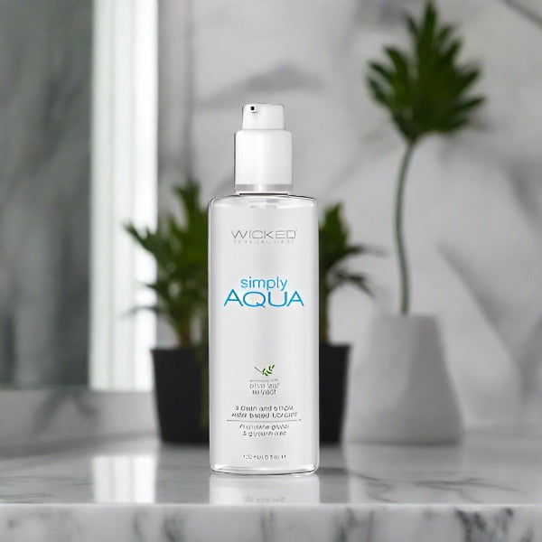 Wicked SIMPLY AQUA Unscented Lubricant - 120ml