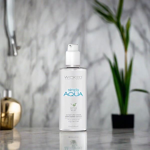 Wicked SIMPLY AQUA Unscented Lubricant - 70ml