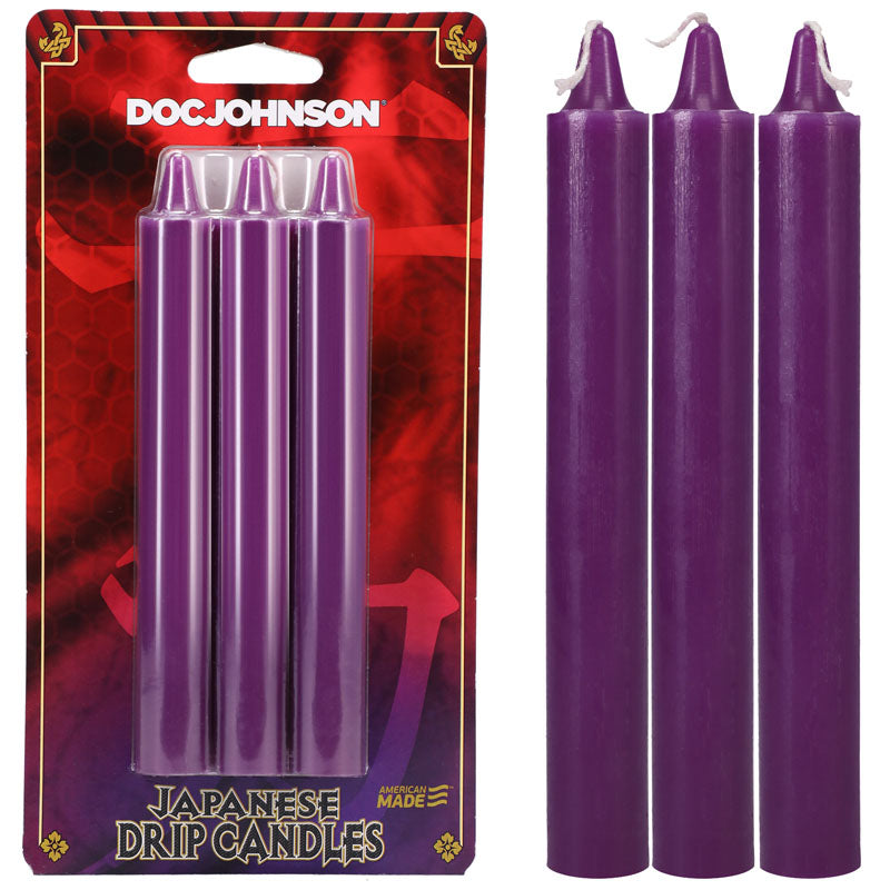 Japanese Drip Candles 3-Pack