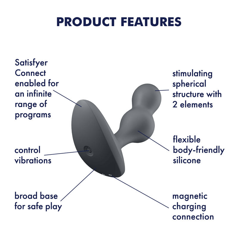 "Deep Diver" Vibrating Butt Plug with App Control