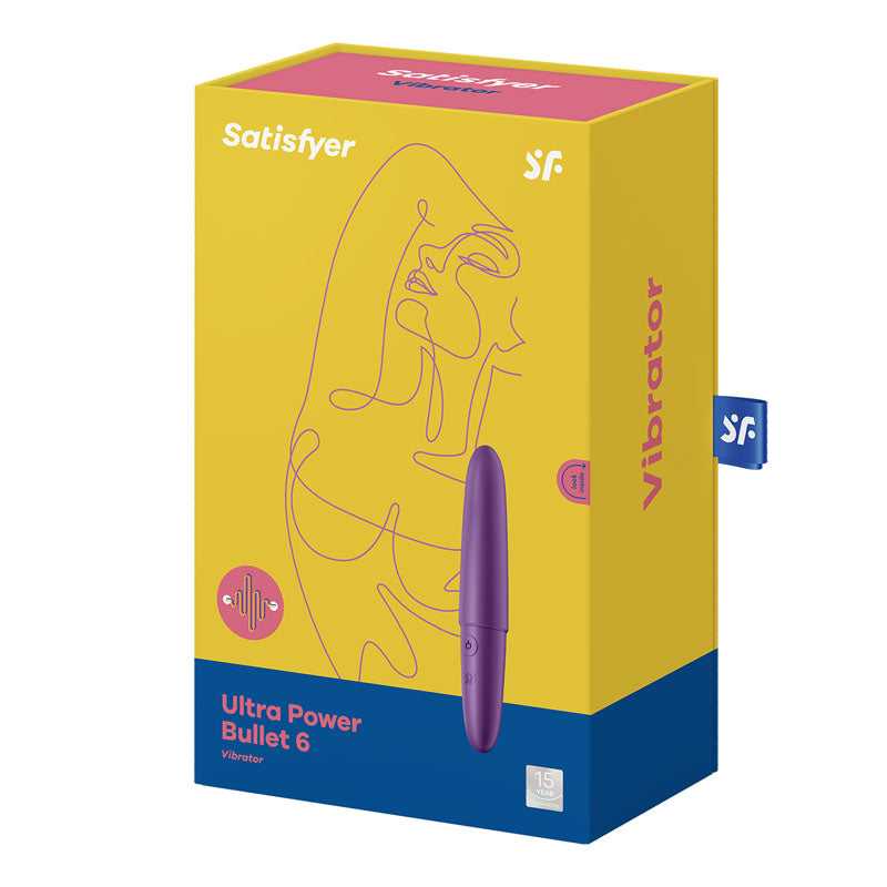 "Ultra Power Bullet 6" Rechargeable Bullet