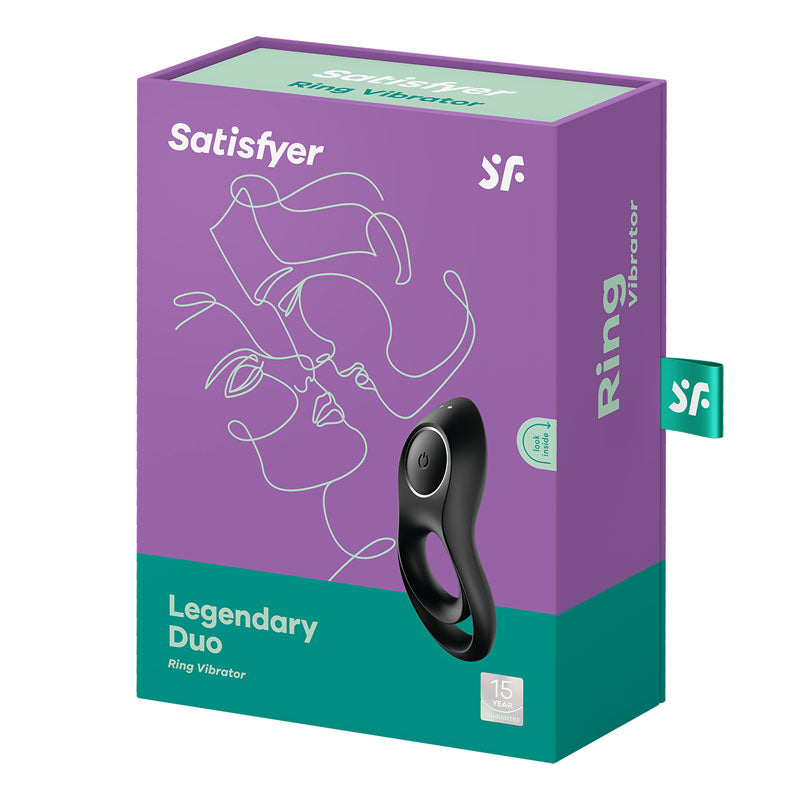 "Legendary Duo" Rechargeable Cock & Balls Ring