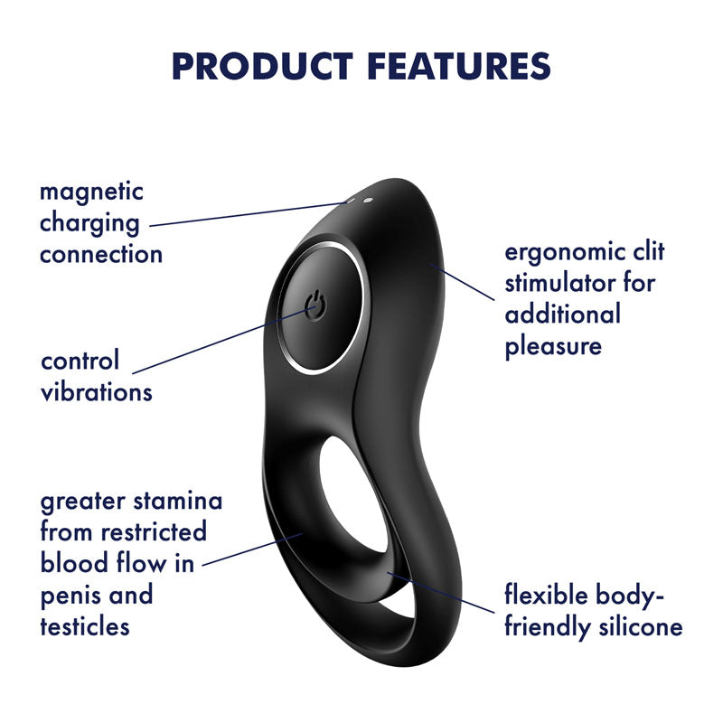 "Legendary Duo" Rechargeable Cock & Balls Ring
