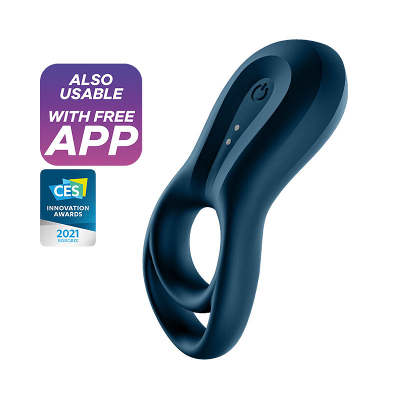 "Epic Duo" Rechargeable Cock & Balls Ring with App Control