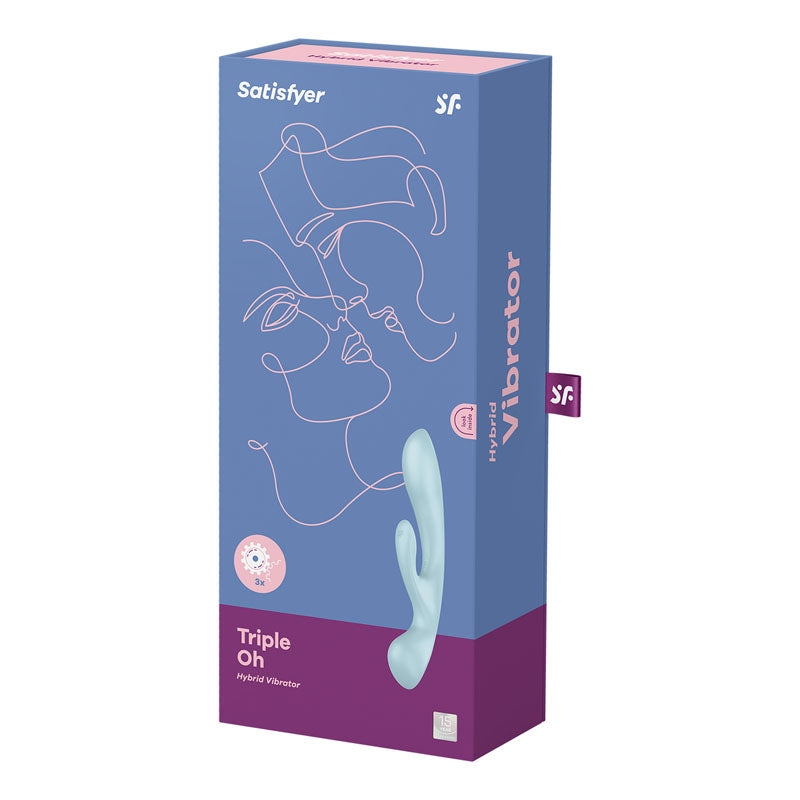 "Triple Oh" Rechargeable Rabbit Vibrator