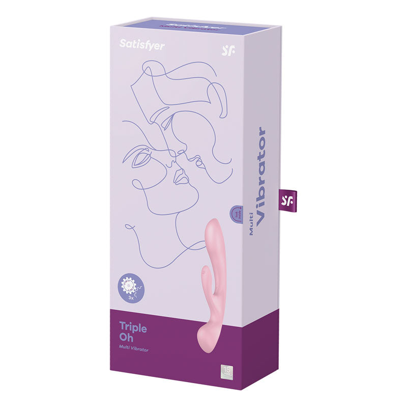 "Triple Oh" Rechargeable Rabbit Vibrator