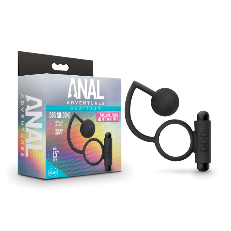 Platinum Anal Ball & Vibrating C-Ring