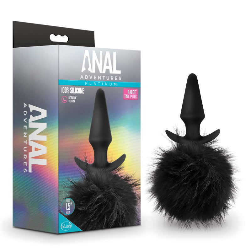 Platinum Rabbit Tail Plug
