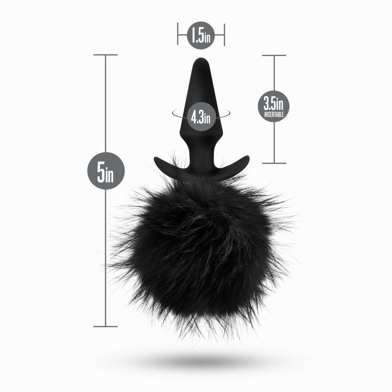 Platinum Rabbit Tail Plug