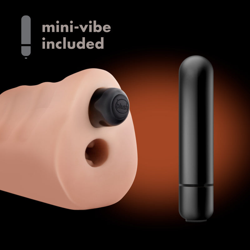 M Elite Soft and Wet "Annabella" Vibrating Vagina Stroker