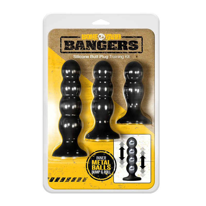 Bangers Silicone Butt Plug Training Kit