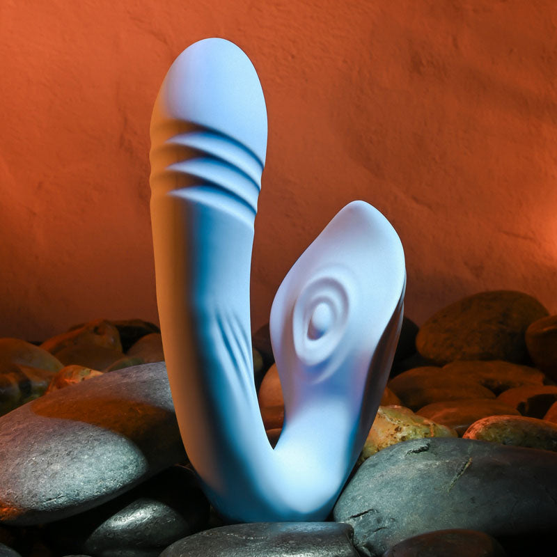 Evolved TAP & THRUST Rechargeable Dual Vibrator