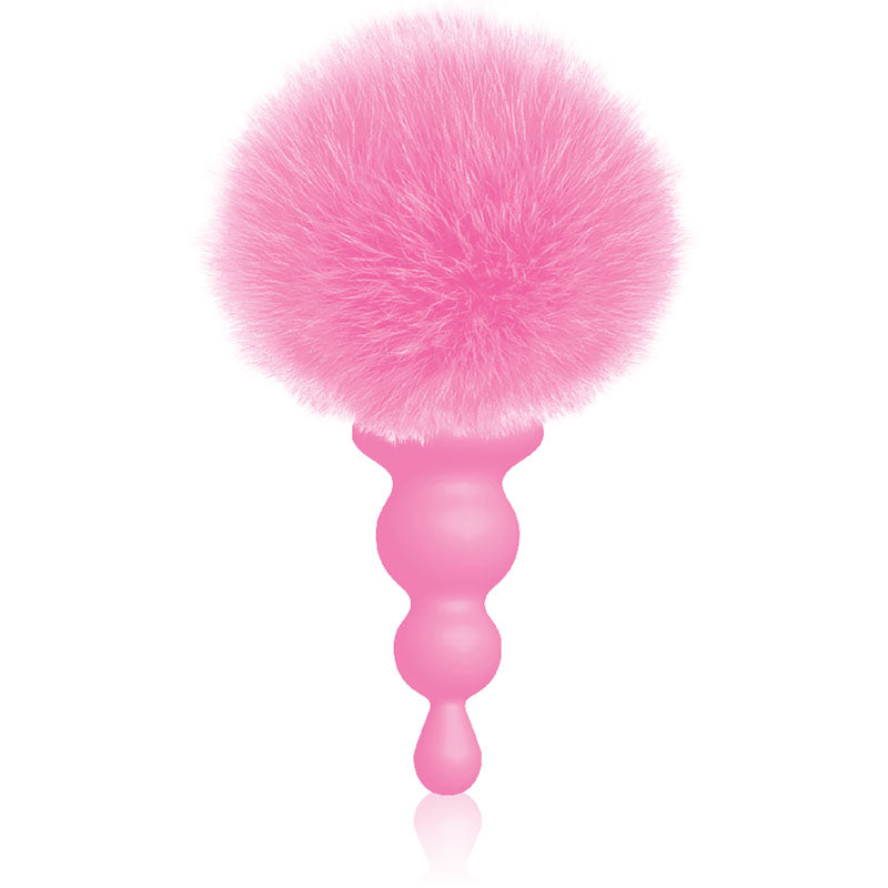 The 9's Cottontails Beaded Butt Plug