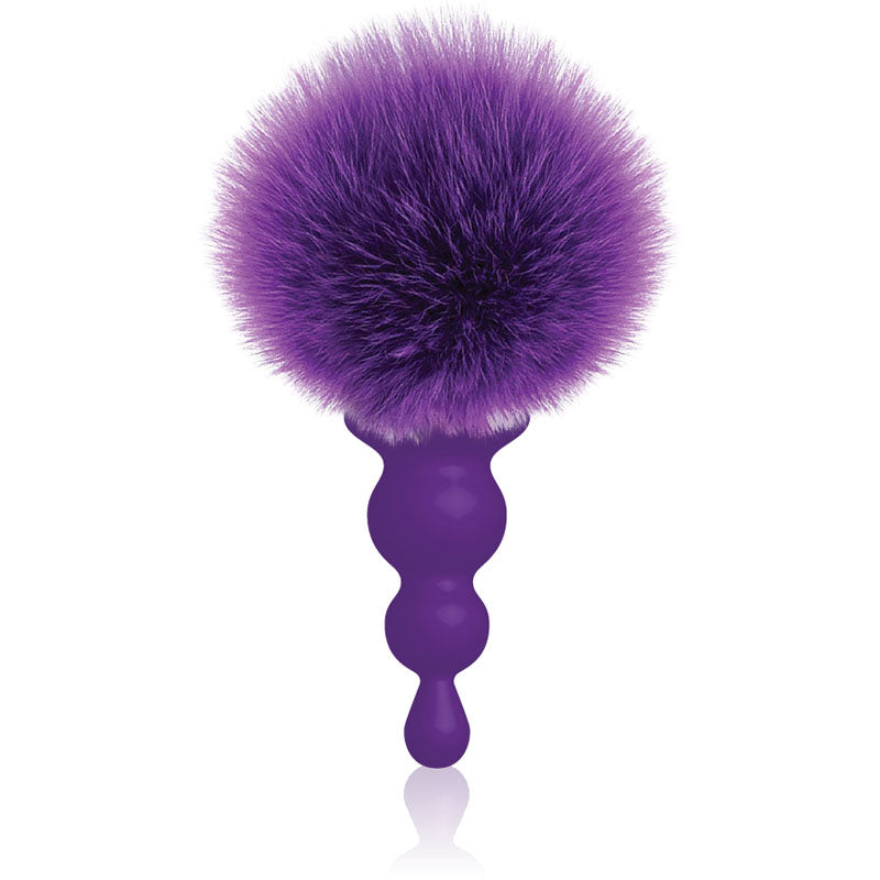 The 9's Cottontails Beaded Butt Plug