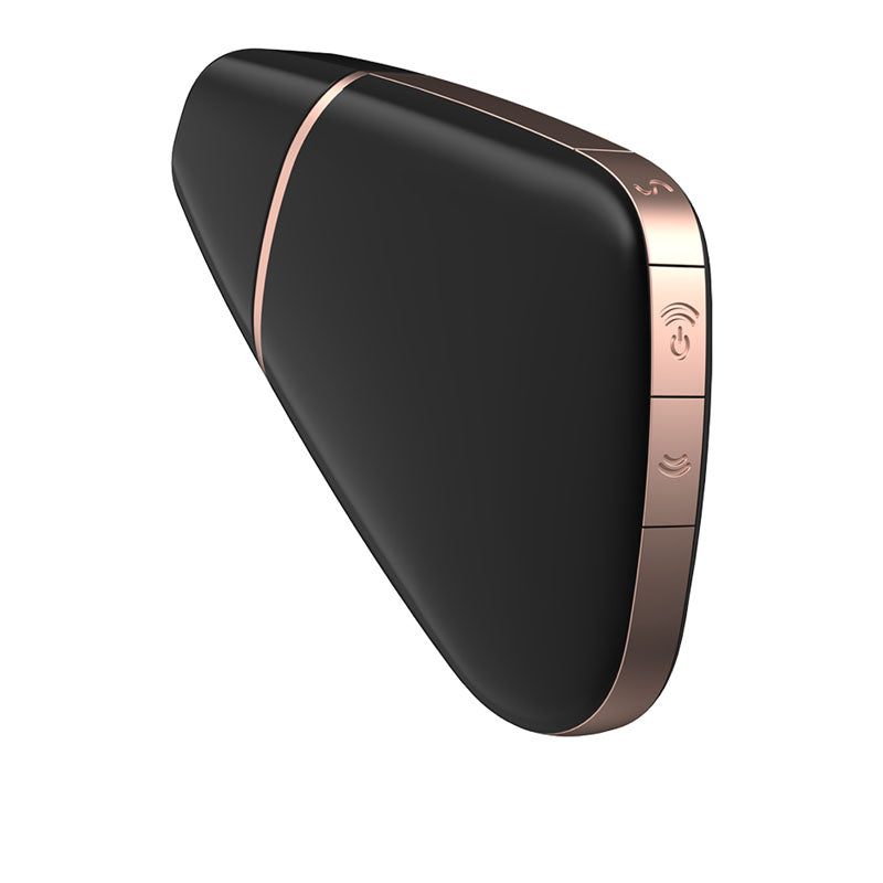 "Love Triangle" App Contolled Touch-Free USB-Rechargeable Clitoral Stimulator with Vibration