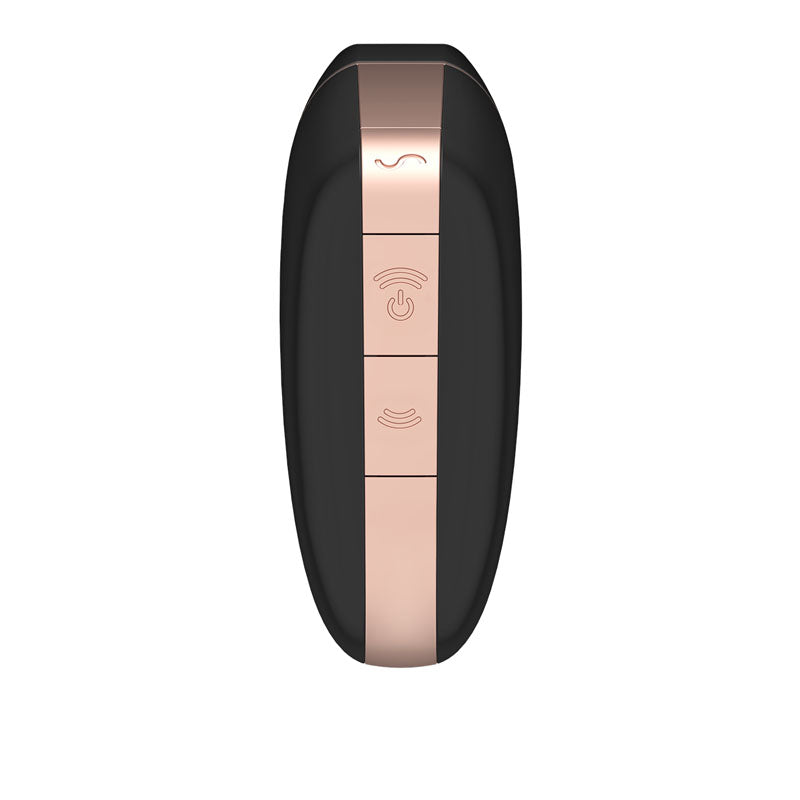 "Love Triangle" App Contolled Touch-Free USB-Rechargeable Clitoral Stimulator with Vibration