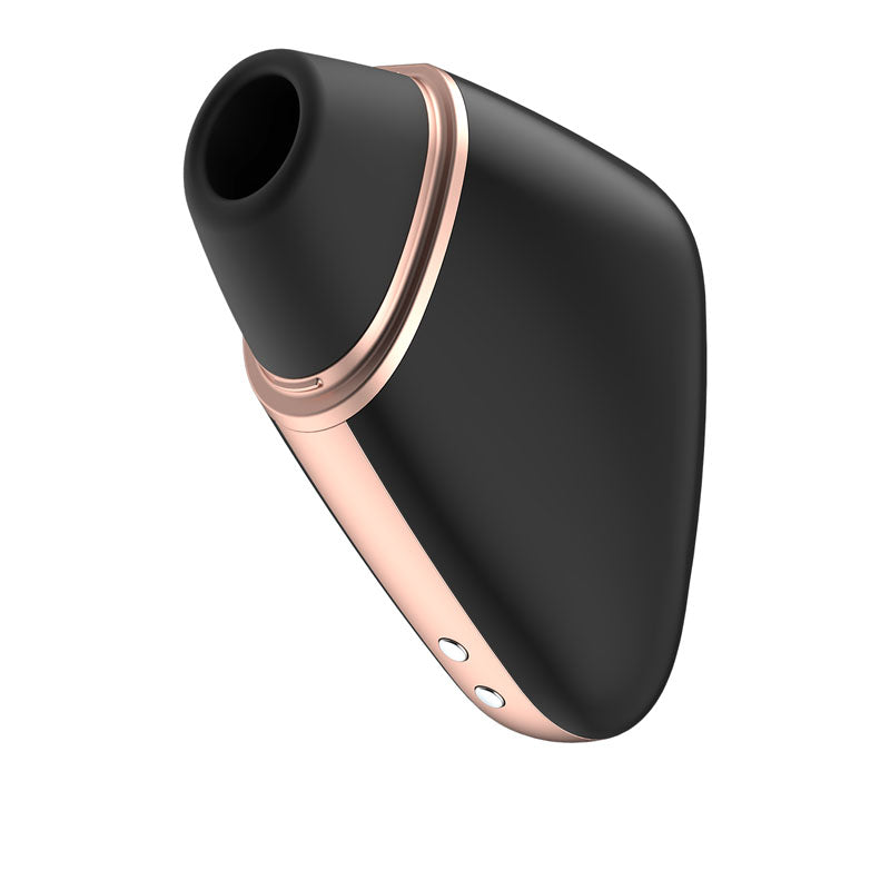 "Love Triangle" App Contolled Touch-Free USB-Rechargeable Clitoral Stimulator with Vibration