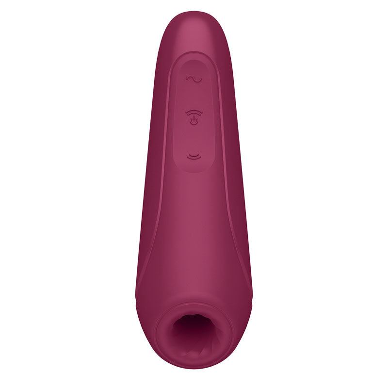 Curvy 1+ - App Contolled Touch-Free USB-Rechargeable Clitoral Stimulator with Vibration