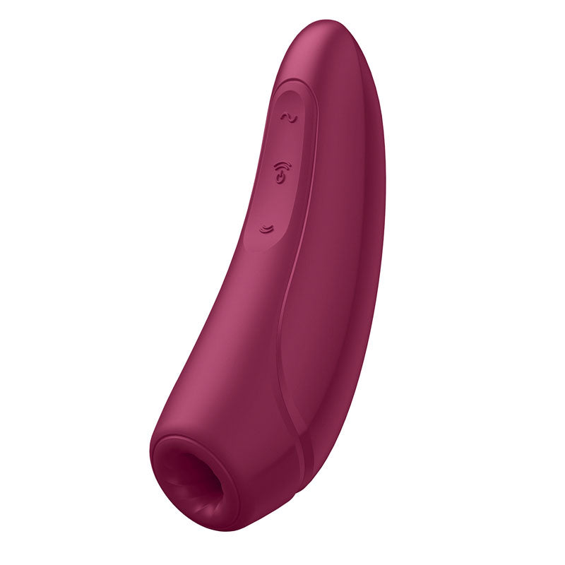 Curvy 1+ - App Contolled Touch-Free USB-Rechargeable Clitoral Stimulator with Vibration