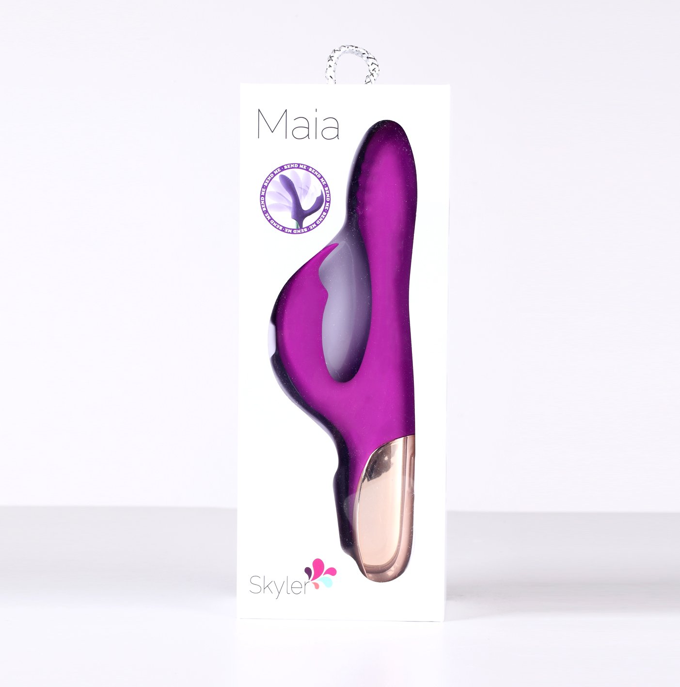 Skyler Rechargeable Bendable Rabbit Vibrator