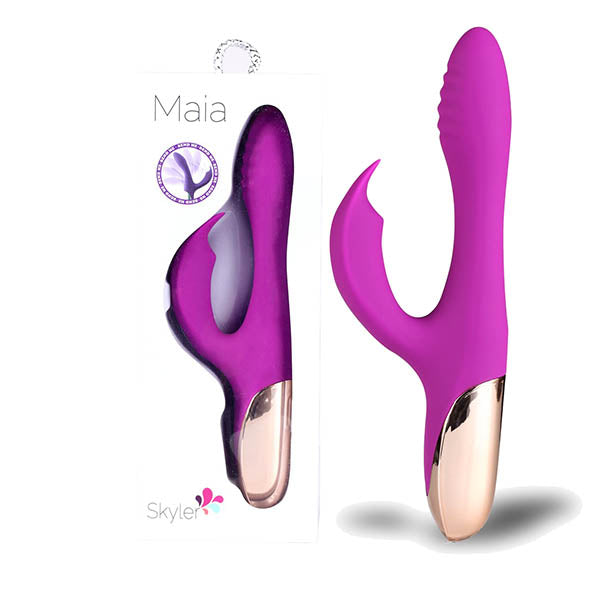 Skyler Rechargeable Bendable Rabbit Vibrator