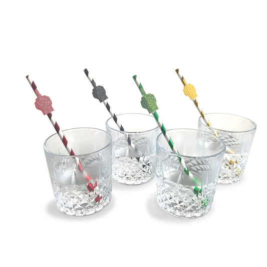 Happy Fucking Birthday Tall Party Straws 8 Pack