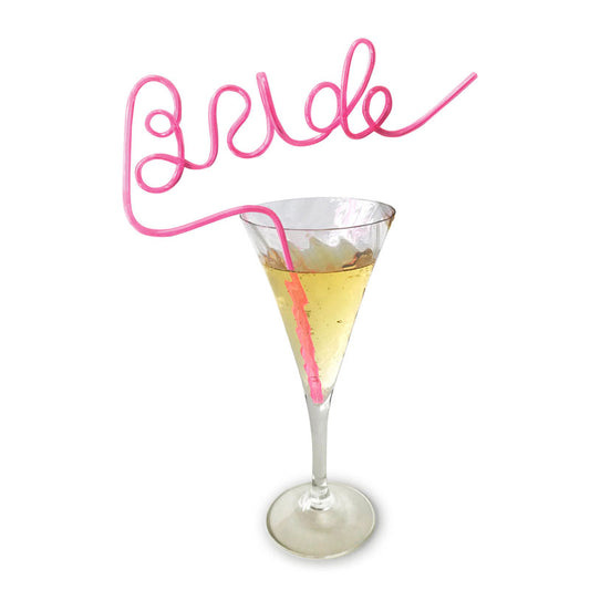 Glitterati Bride Straw