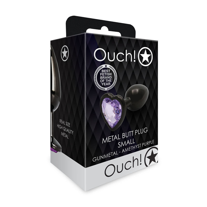 OUCH! Heart Gem Butt Plug