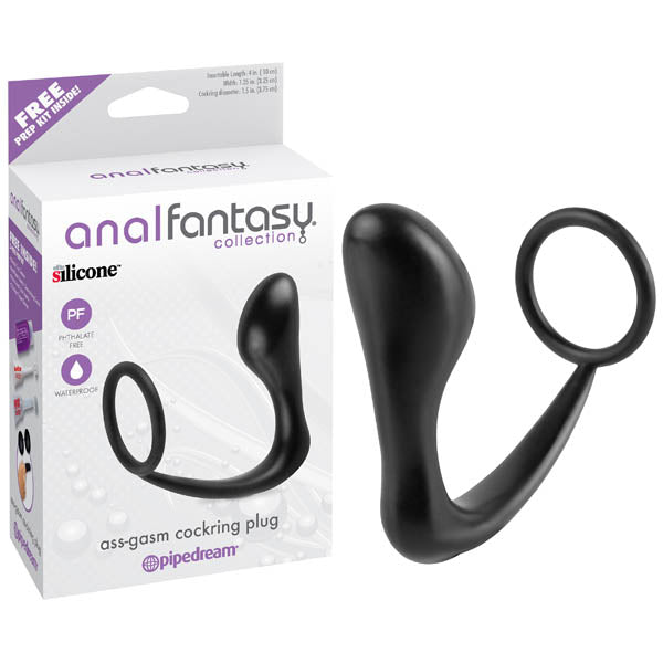 Ass-gasm Cock Ring Plug