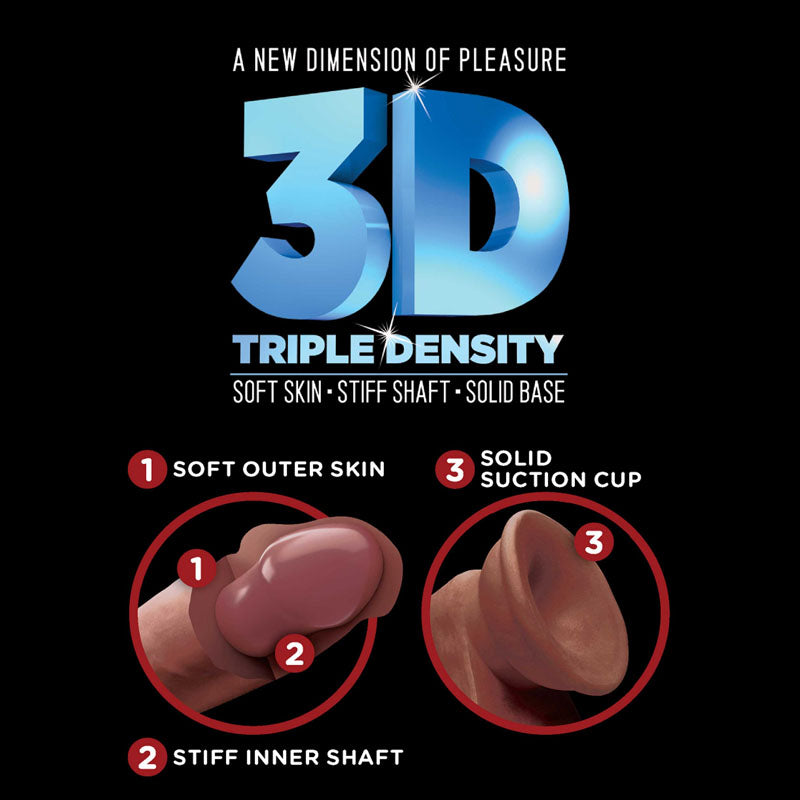 King Cock Plus 6'' Triple Density Cock