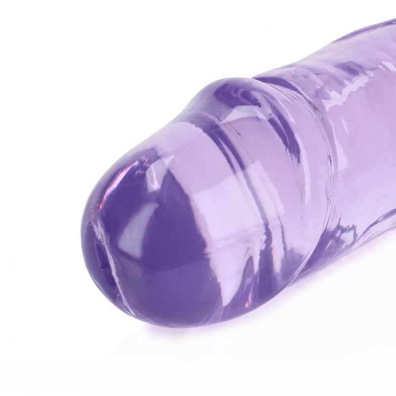 34cm Crystal Clear Double Dong