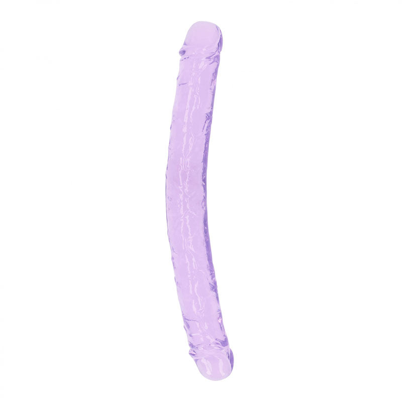 34cm Crystal Clear Double Dong