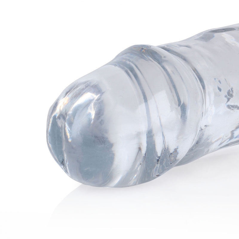34cm Crystal Clear Double Dong