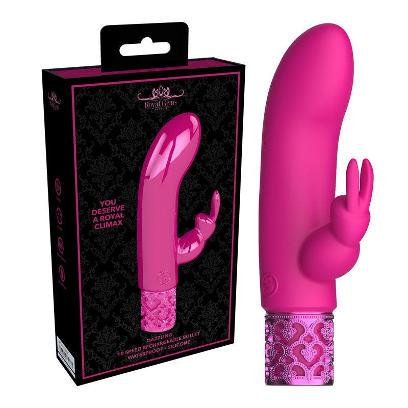 ROYAL GEMS "Dazzling" Mini Rechargeable Bullet