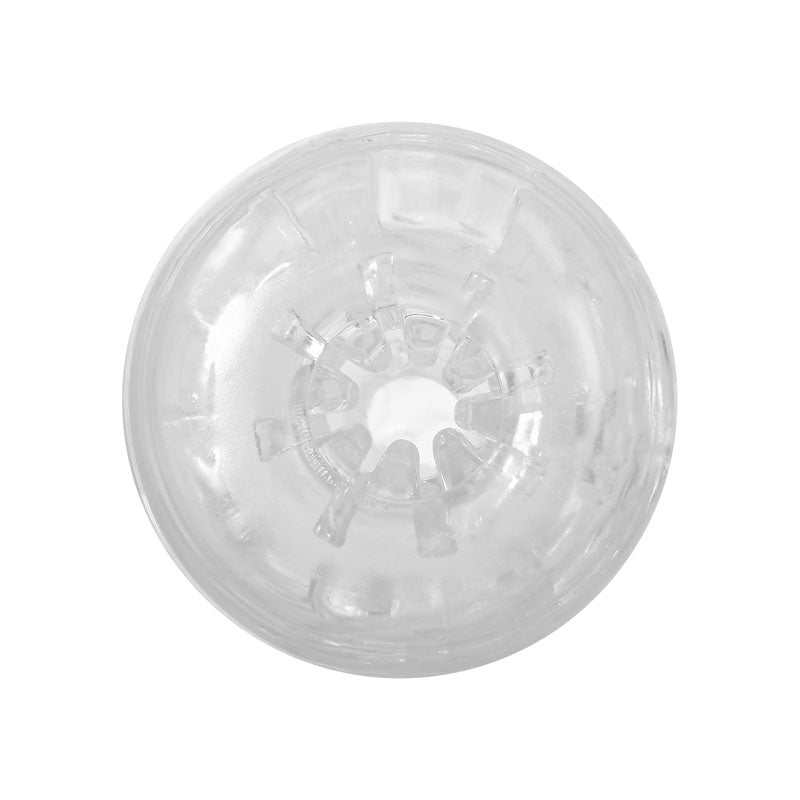 "Swirl" Clear Stroker